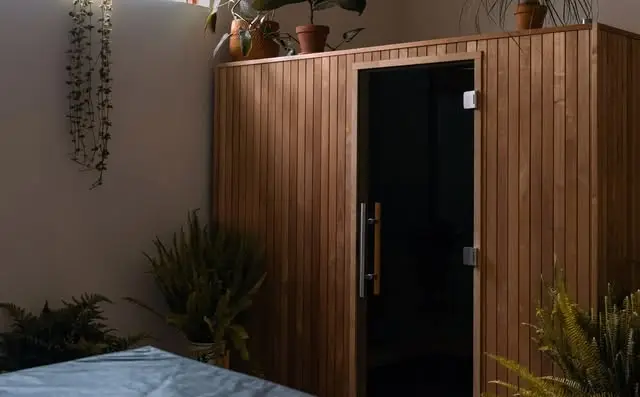 The Barn recovery room sauna